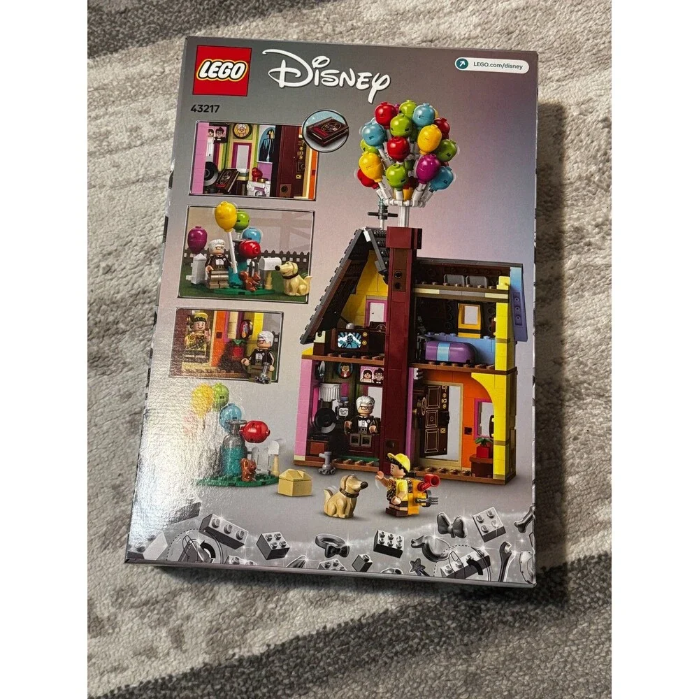 NEW SEALED IN BOX LEGO Disney Up House 43217 Complete Set 598 Pieces Disney